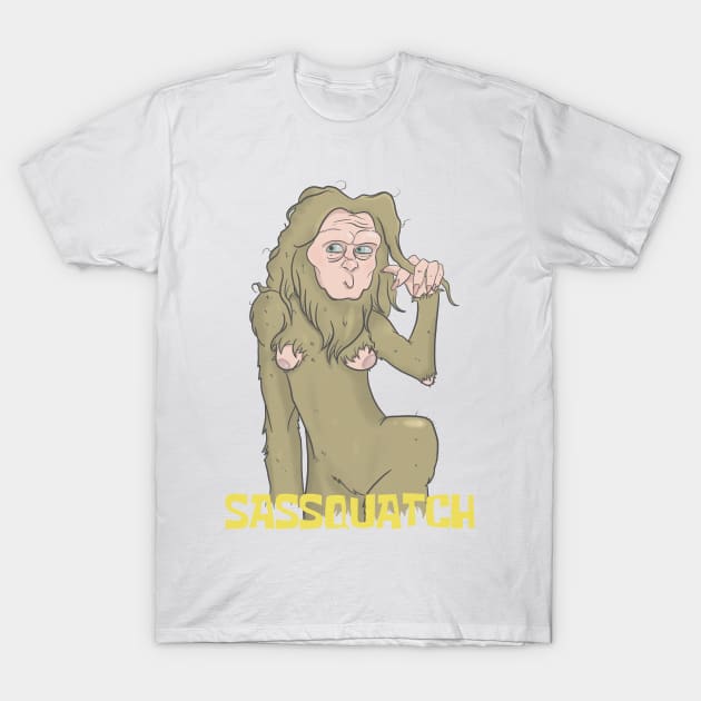 SASSQUATCH T-Shirt by ArtOfJHammond